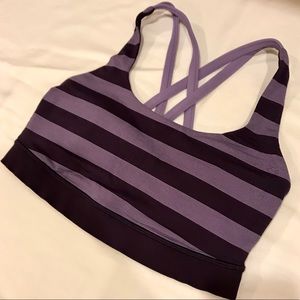 Lululemon Purple Stripes